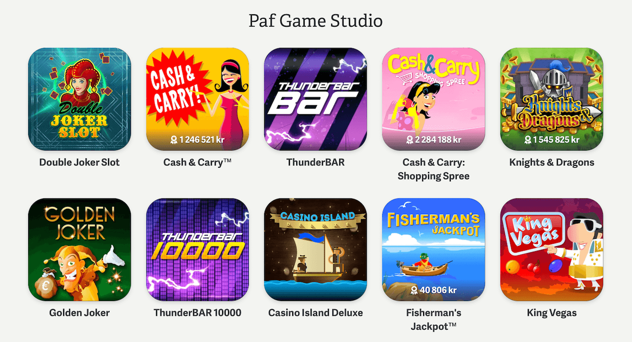 Paf Game Studio logotyp
