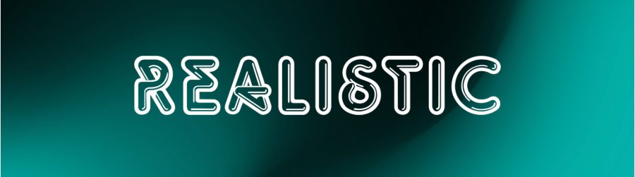 Realistic logotyp